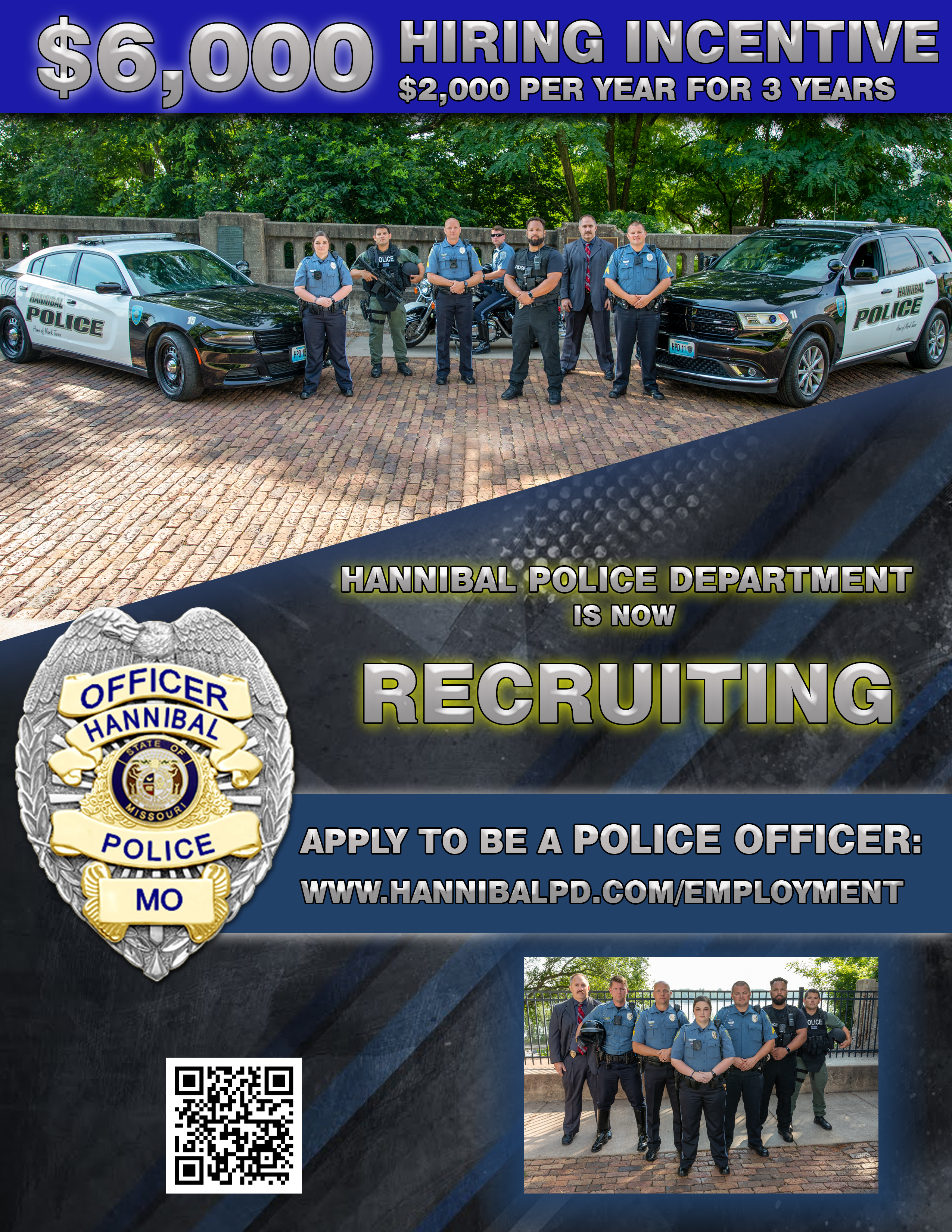 Hannibal Police Officer - Hiring Incentive